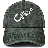 Shenbors Embroidered Gone Fishing Hats