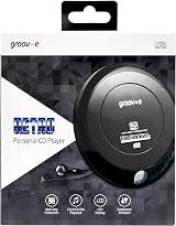 Groov-e RETRO Compact CD Player Black - Anti-Skip, Programmable, view 4
