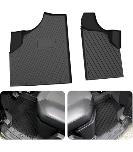 HAKA TOUGH Lot de 4 tapis de sol pour Can Am Defender Max 2016-2024, design antidérapant en caoutchouc pour Can-Am Defender MAX HD7 HD8 HD9 HD10