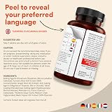 NEW LEAF Turmeric Tablets 2600mg with Black Pepper & Ginger 180 Tabs view 9