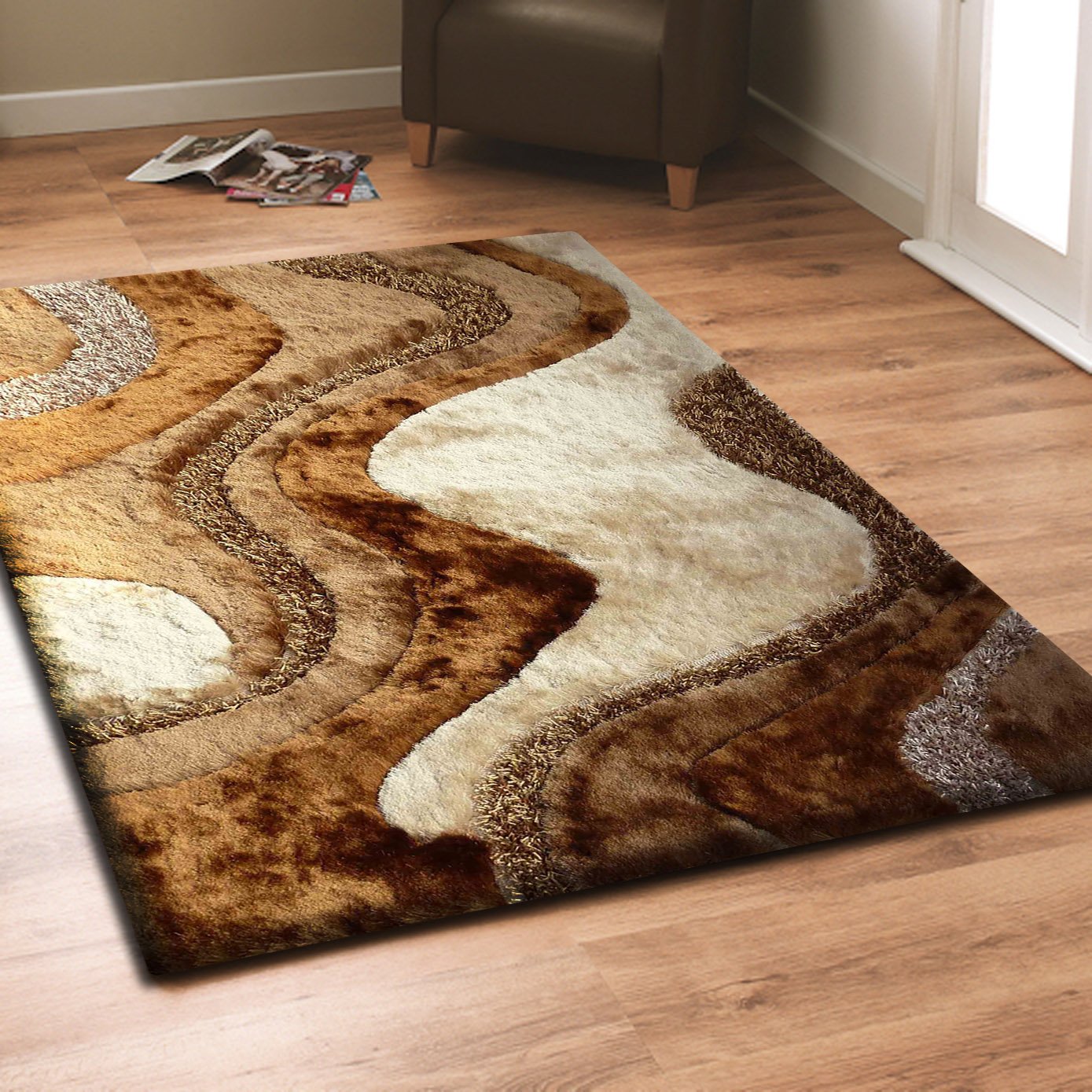 Amazon Beautiful & Luxurious Superior Quality Area Shag Rug