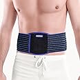 HEERTEEAJ Umbilical Hernia Belt | Abdominal Hernia Belt for Men & Women | Belly Button Umbilical Hernia Binder w/ 1 Hernia Compression Pads | Ventral, Epigastric & Post Surgery Support Belts