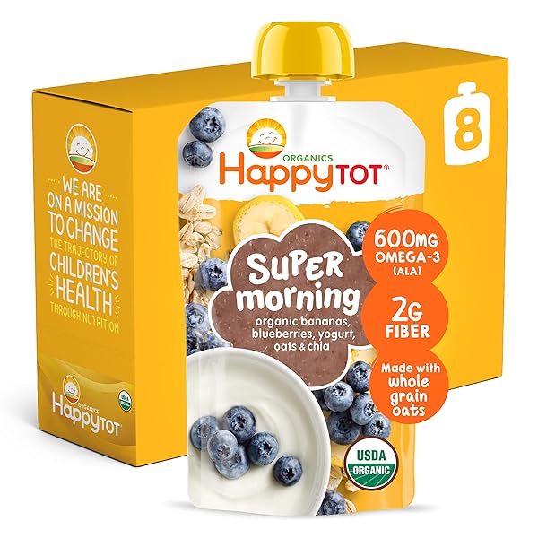 HAPPY TOT ORGANICS STAGE 4 BABY FOOD POUCHES,...