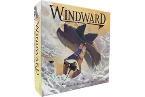RFISH Windward — Strategy Board Game — Harness The Wind Master The Skies Strategy Game for 1-5 Players — Ages 14+