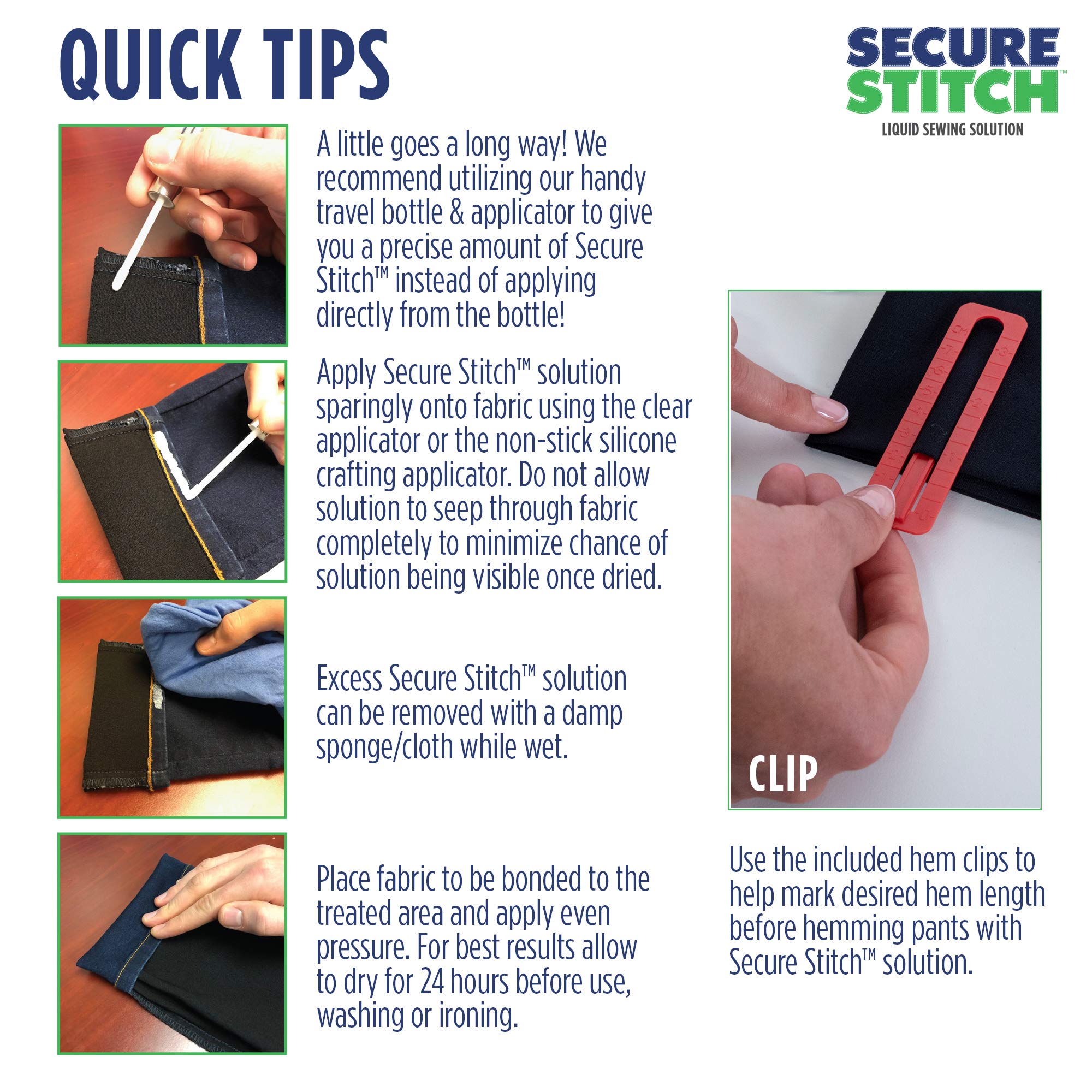 SECURE STITCH - Liquid Sewing Solution