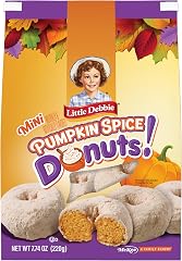 Little Debbie Pumpkin Spice Mini Donuts, 7.74 OZ Bag