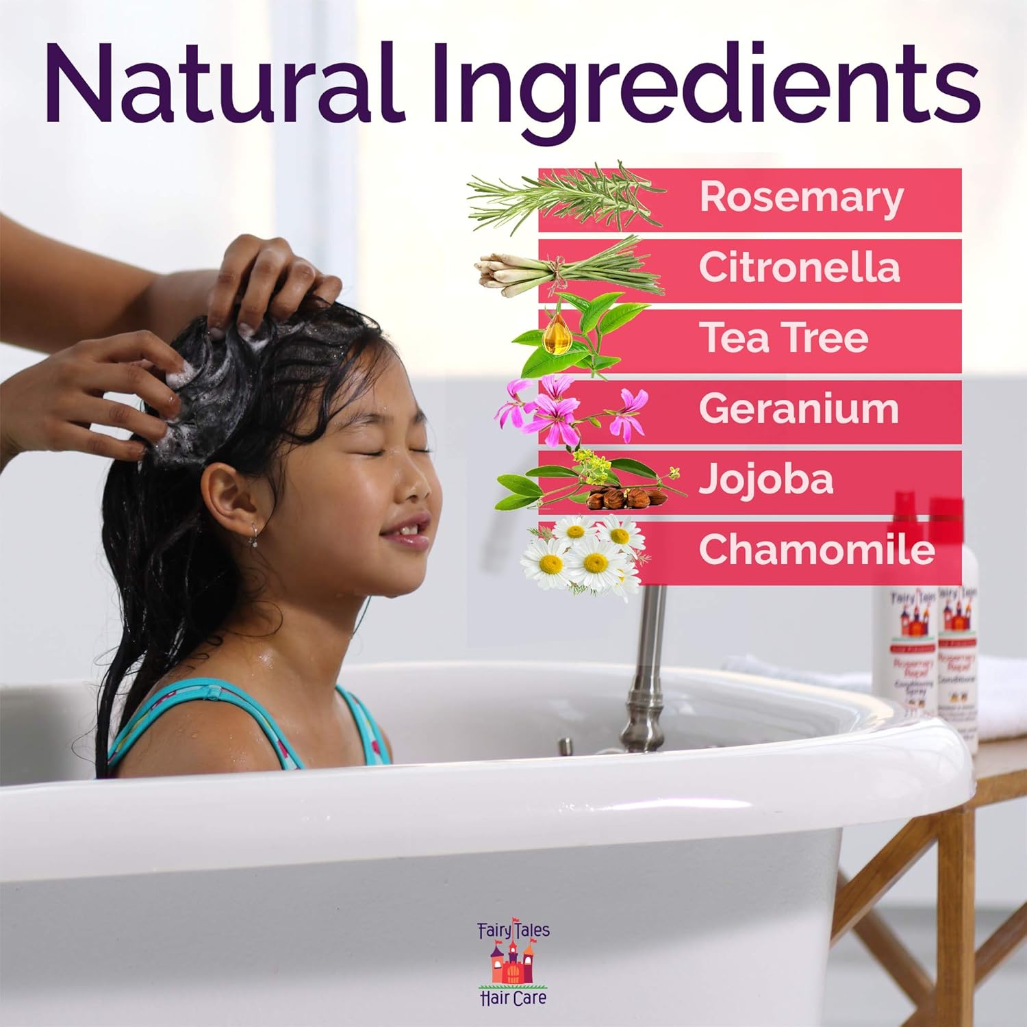 Fairy Tales Rosemary Repel Daily Kid Conditioning Spray- Conditioning Lice Spray for Kids for Lice Prevention, 8 Fl. Oz (Pack of 1): Industrial & Scientific