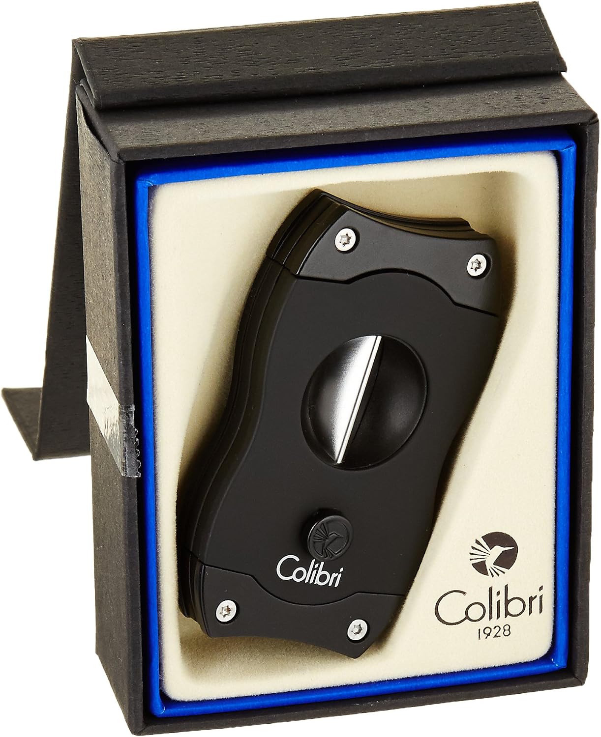 Colibri V-Cut Cigar Cutter, Black, standard size - Image 4