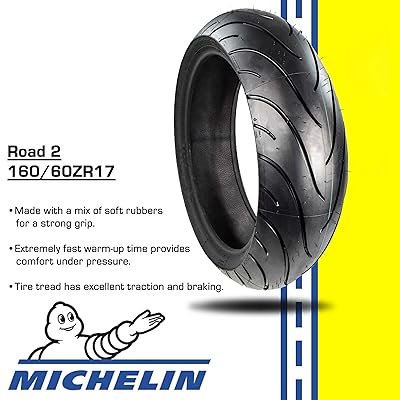 Buy Michelin Pilot Road 2 Sport Touring Motorcycle Rear Tires Radial Sport Bike Road Ii 160 60 17 160 60zr17 Rear Online In Germany B081hghtrh