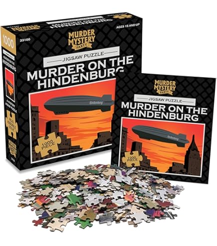 Amazon.com: Murder Mystery Party | Classic Mystery Jigsaw Puzzle