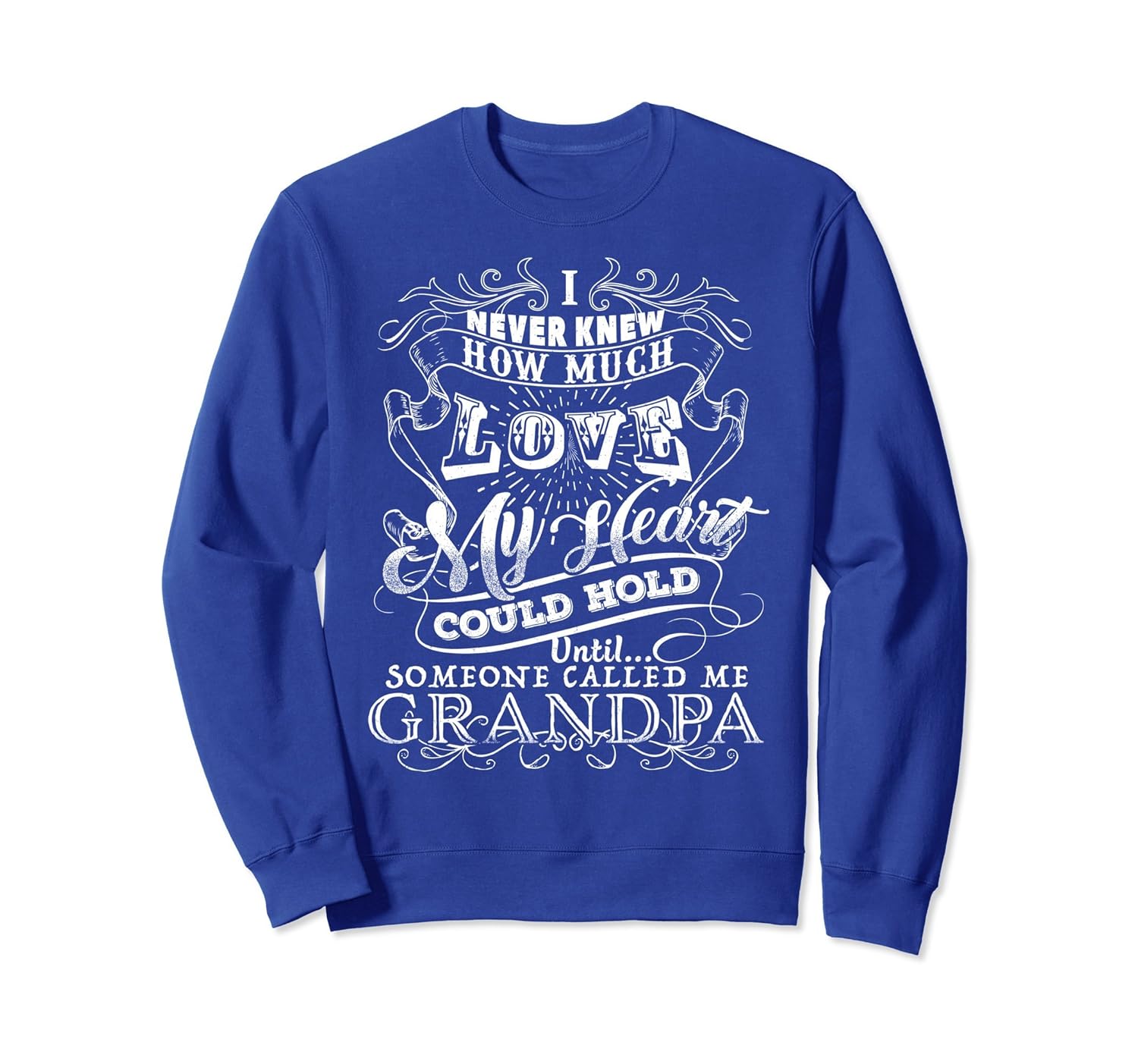 How much love heart could hold called me Grandpa sweatshirt-anz