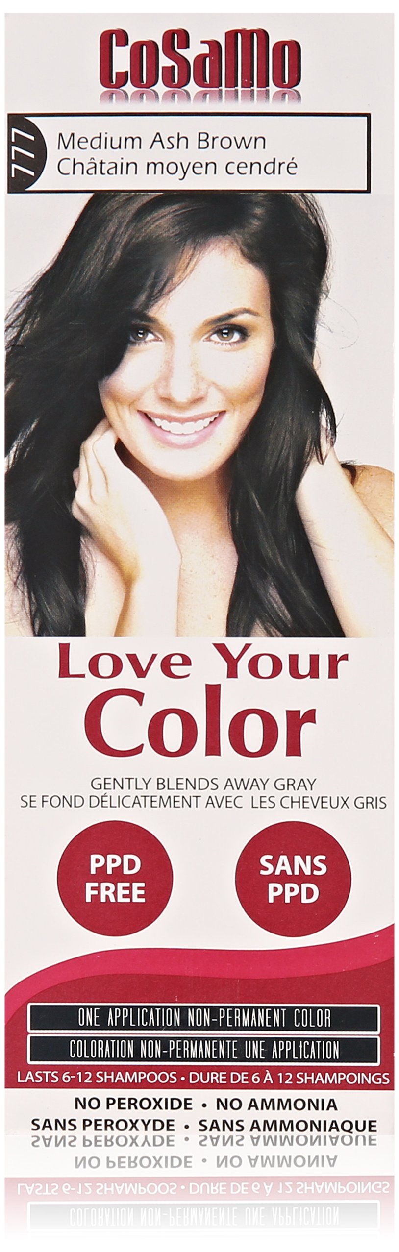 Love Your Color Cosamo Non Permanent Hair Color, Brown