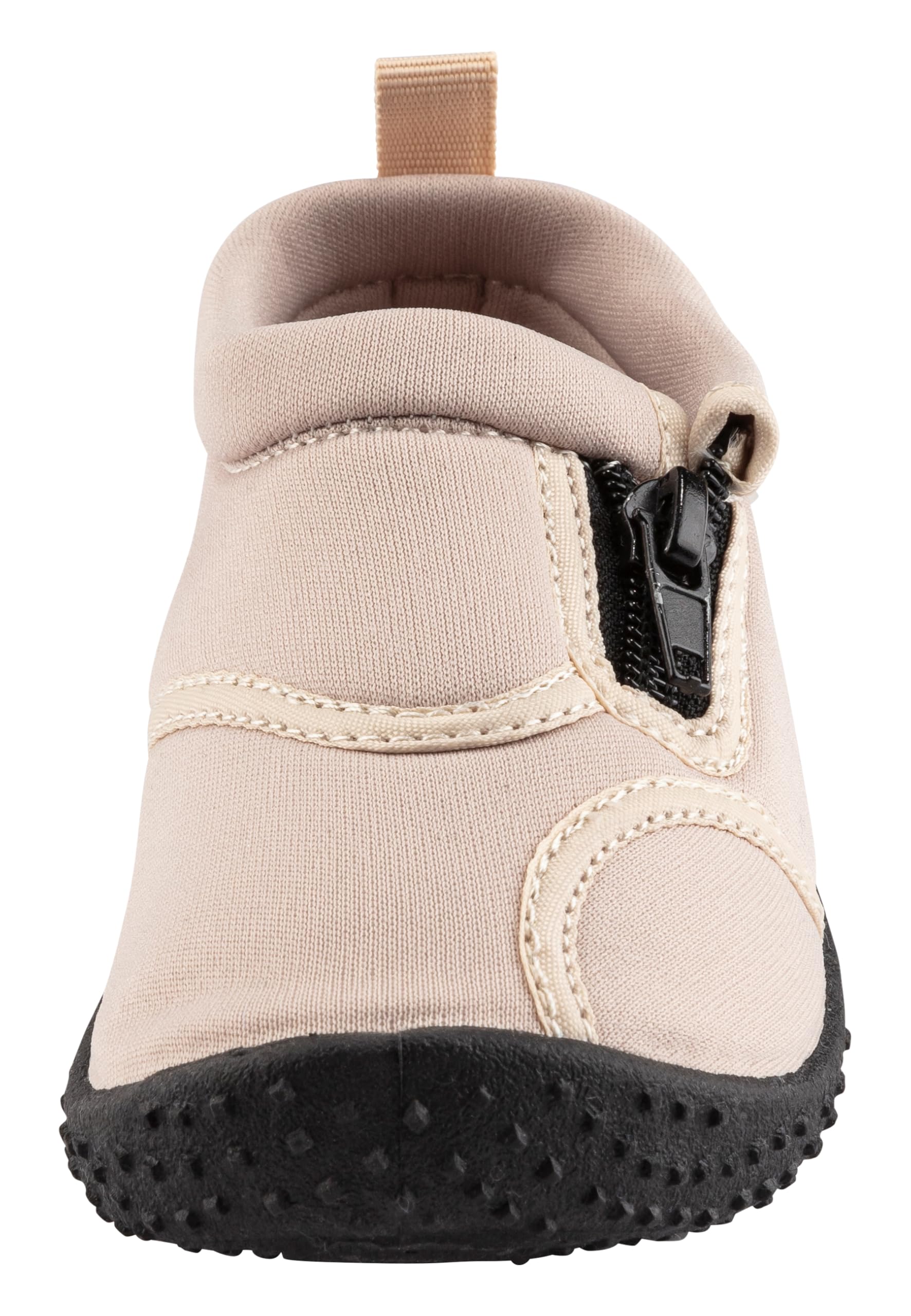 Sterntaler Badeschuhe Zipper – Unisex Baby Aquaschuhe mit seitlichem Reißverschluss – Strukturierte Sohle – Kinder Wasserschuhe - flexibel & schnelltrocknend - Bademode - Farbe beige, Größe 20 3
