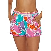 Trina Turk Pocket Shorts, Casual, Beach Cover Ups for Women