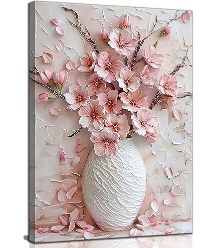 Amazon.com: The Oliver Gal Artist Co. Floral Wall Art Canvas