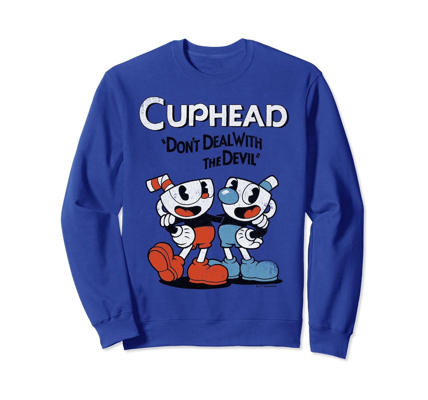 Cuphead Mugman Dont Deal With The Devil Sweatshirt Colonhue