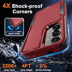 for Samsung Galaxy S24 Plus Case, Full Body Heavy