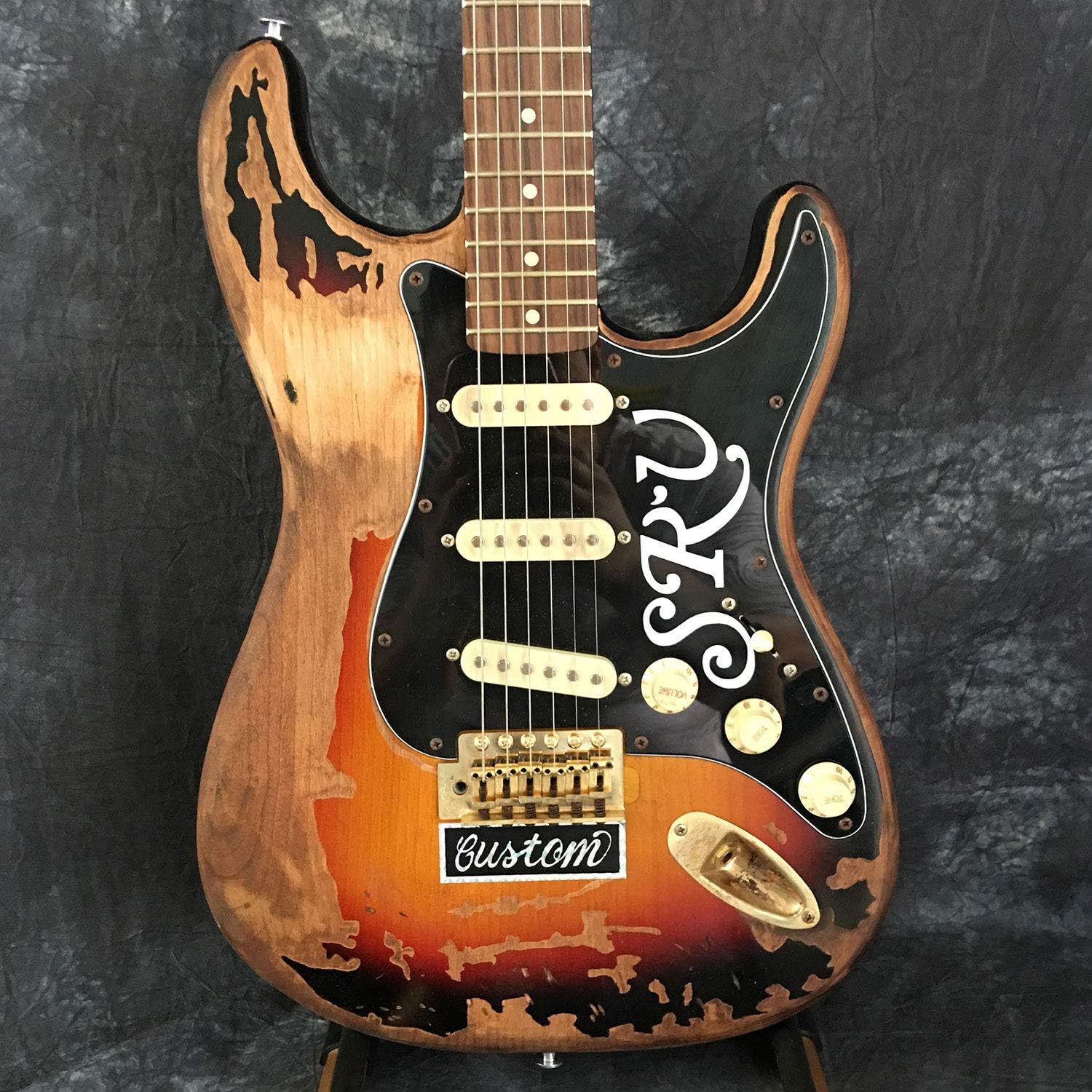 New Bad Cat Strat Style 6 String SRV Tribute Guitar