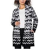 Liverpool Los Angeles Long Sleeve Open Front Sweater Coat