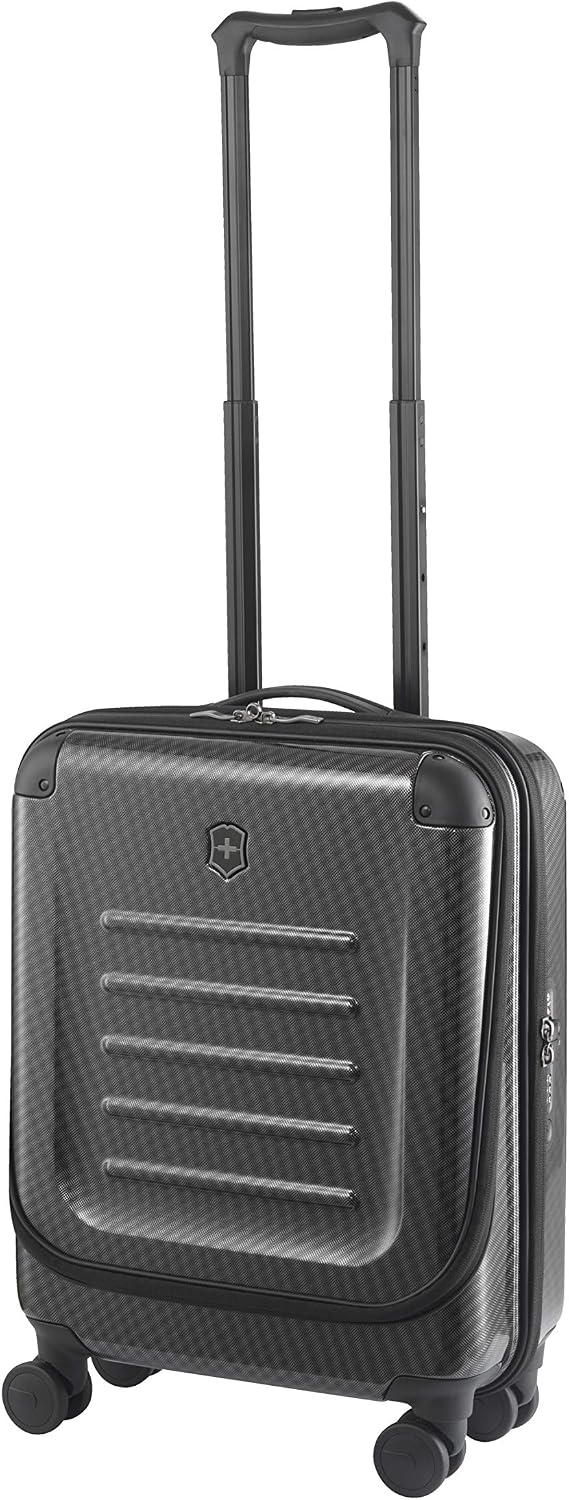 Valigeria Valigetta rigida per il bagaglio a mano Victorinox Spectra 2.0  Dual Access Global Carry-On 20 x 38 x 55 cm nero urban-earth.co.uk