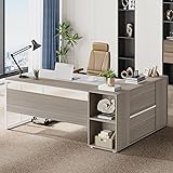 Tribesigns 71 inch Executive Desk, L Shaped Desk