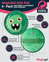 Magic Gel Kids Ice Pack 4 Monster Themed Reusable Adjustable Band view 3