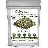 The Spice Way Dill Weed - seeds for pickling, vegetables, pasta, salads and soups. 3 oz