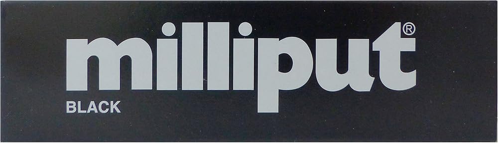 Milliput Epoxy Putty Black - Brand epoxy modeling repairs