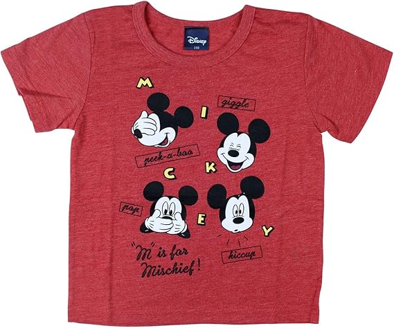 Amazon ミッキー 半袖 キャラtシャツ 男の子 ミッキーフェイス 405 130cm レッド Tシャツ カットソー 通販 Amazon ミッキー 半袖 キャラtシャツ 男の子 ミッキーフェイス 405 130cm レッド Tシャツ カットソー 通販