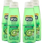 VO5 Alberto Kiwi Lime Squeeze Clarifying Shampoo - Moisturizing Shampoo for Build Up - 5 Vitamins and Oils - 15 oz - Pack of 4
