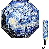 Berkin Arts Compact Umbrella for Rain and Sun Protection