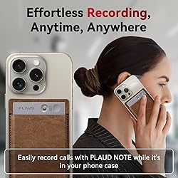 Magnetic Carrying Leather Case for PLAUD Note AI