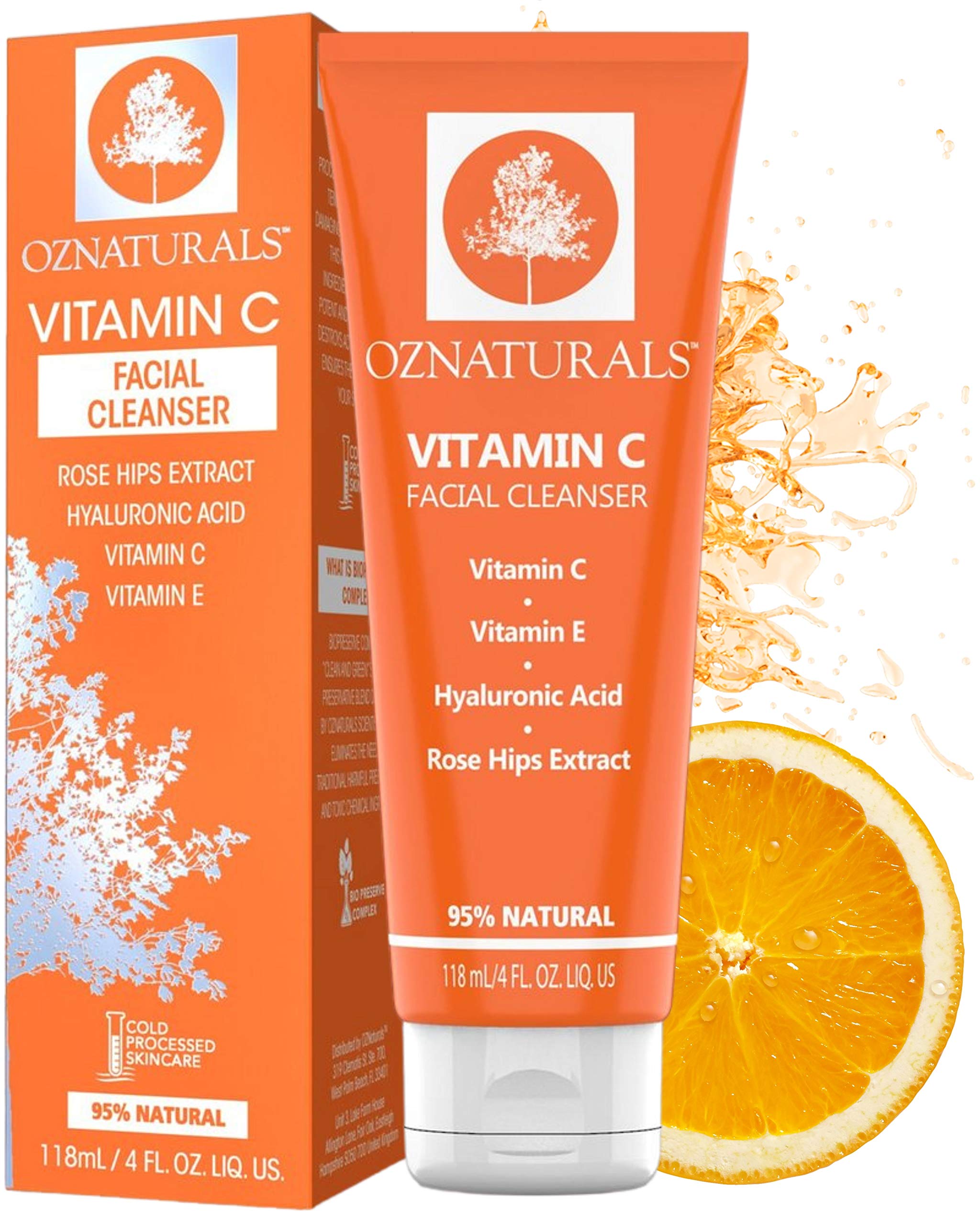 organic vitamin c face wash