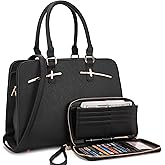 Purses for Women Handbag Wallet Tote Shoulder Hobo Bag Top Handle Satchel Purse Set 2pcs with 3 Compartments