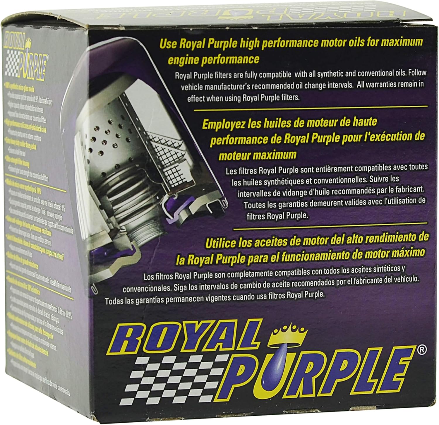 Royal Purple 20-820 Extended Life Premium Oil Filter: Automotive