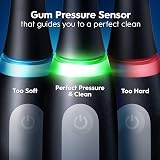 Oral-B iO 3 Matt Black Ultimate Clean Electric Toothbrush with Charger Pouch view 2