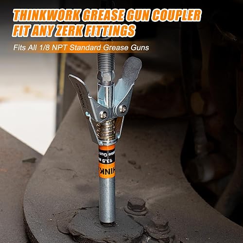 LOCKNLUBE® Grease Gun Coupler with Spare Rebuild Kit – Dirt Monkey Shop