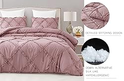 Chezmoi Collection Vivian 3-Piece Diamond Ruffle