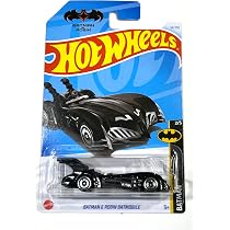 Amazon.com: Hot Wheels 2024 - Batman & Robin Batmobile - Black ...