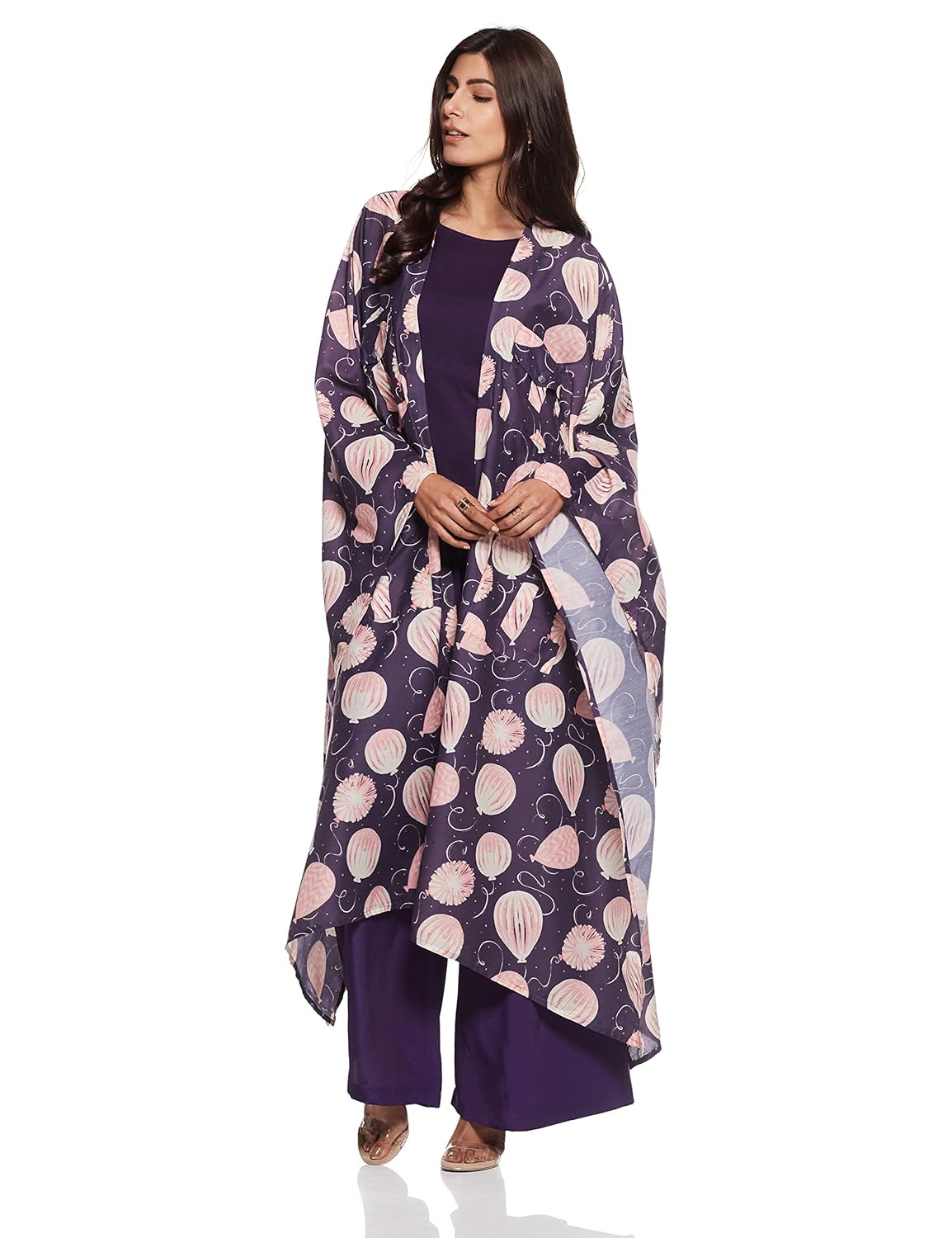 rheson by sonam & rhea kapoor women's big pocket cape shrug