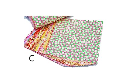Amazoncom 20pcs Japanese Origami Paper Flower Floral