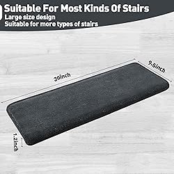 PURE ERA Carpet Stair Treads Ultra Plush 9.5" X
