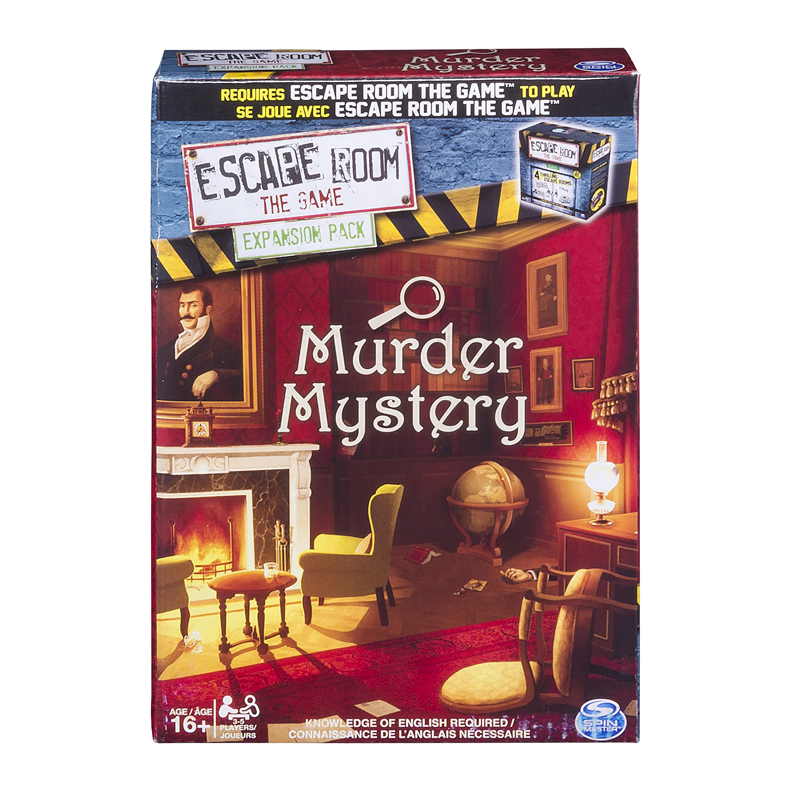 Spin Master Games - Escape Room Expansion Pack - Murder Mystery for 60 months to 120 months