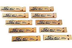 Wooden Train Whistles, By Dondor (24 pack)