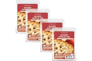 Scentsationals Wax Melts, Wax Cubes Strong Scent - Warm Apple Pie - Long Lasting Scented Wax Melts for Warmer, 2.5 oz (4-Pack)