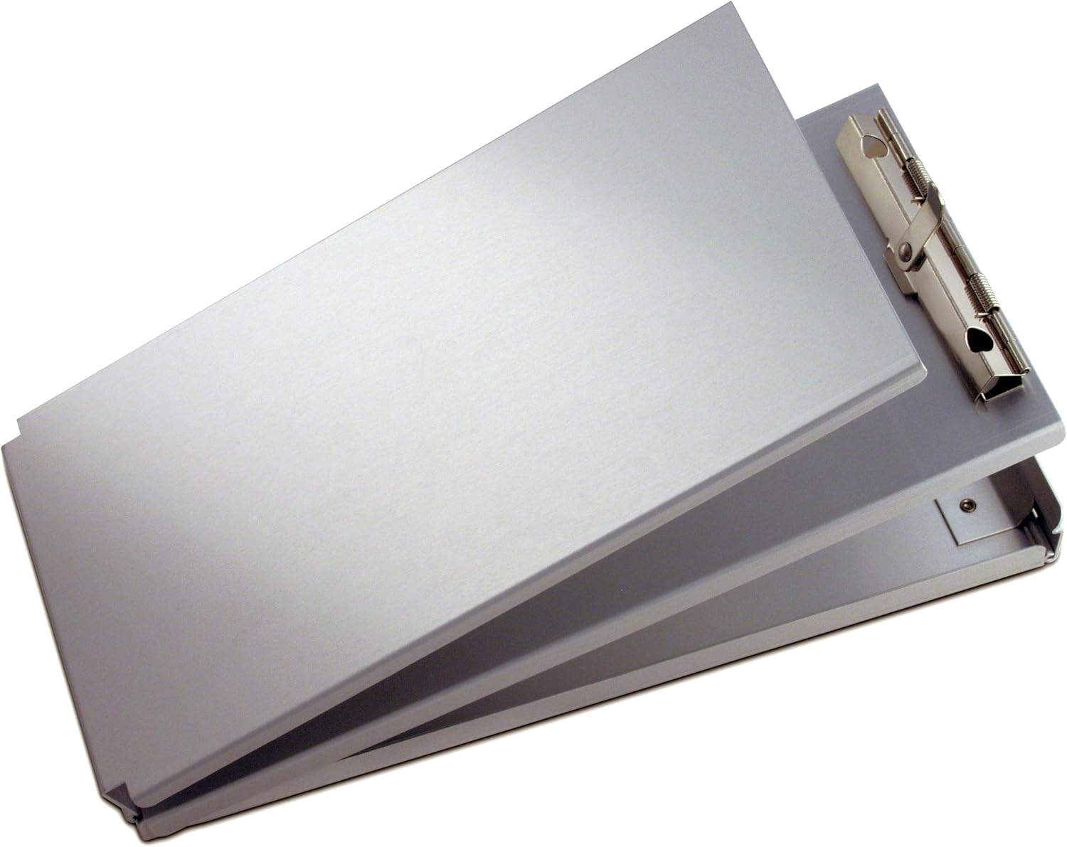 Saunders Silver A-Holder Recycled Aluminum Form Holder - 4.25 x 9.5 Inch Document Holder for Home, Office, and Business Use (10003) : Document Holders : Office Products