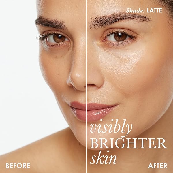 RODIAL LATTE LOWLIGHTER 0.1 FL OZ – HYDRATING LIQUID UNDER EYE BRIGHTENER & COLOR CORRECTOR WITH HYALURONIC ACID, VITAMIN E & CAFFEINE FOR NATURAL RADIANCE