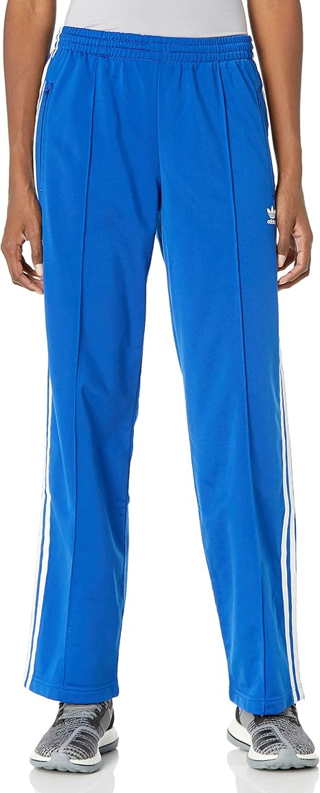 adidas blue track pants womens