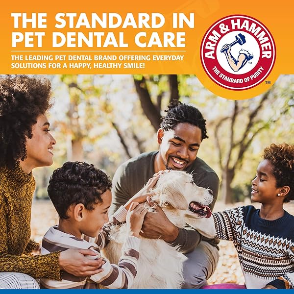 ARM & HAMMER TARTAR CONTROL DENTAL SPRAY FOR DOGS, MINT FLAVOR BREATH FRESHENER, BRUSHLESS TEETH CLEANING ORAL CARE WITH BAKING SODA, HELPS REDUCE PLAQUE AND TARTAR BUILDUP, 4 FL OZ