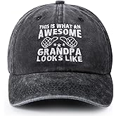 Grandpa Gifts - Hats for Men, Birthday Fathers Grandparents Gifts for Grandfather